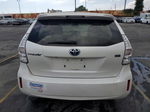 2012 Toyota Prius V White vin: JTDZN3EU5C3093249