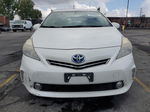 2012 Toyota Prius V White vin: JTDZN3EU5C3093249