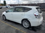 2012 Toyota Prius V White vin: JTDZN3EU5C3093249