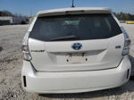 2012 Toyota Prius V  White vin: JTDZN3EU5C3099861