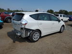 2012 Toyota Prius V  White vin: JTDZN3EU5C3110843