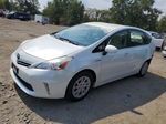 2012 Toyota Prius V  White vin: JTDZN3EU5C3110843