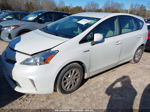 2012 Toyota Prius V Three White vin: JTDZN3EU5C3112673