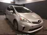 2012 Toyota Prius V Two/three/five Silver vin: JTDZN3EU5C3118893