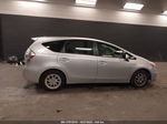 2012 Toyota Prius V Two/three/five Silver vin: JTDZN3EU5C3118893