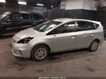 2012 Toyota Prius V Two/three/five Silver vin: JTDZN3EU5C3118893