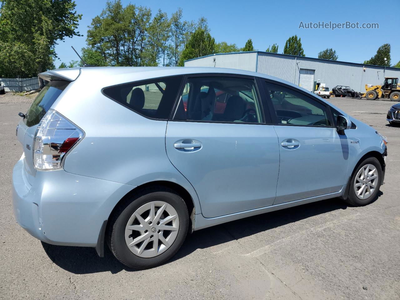 2012 Toyota Prius V  Turquoise vin: JTDZN3EU5C3127660