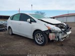 2012 Toyota Prius V Two White vin: JTDZN3EU5C3156527