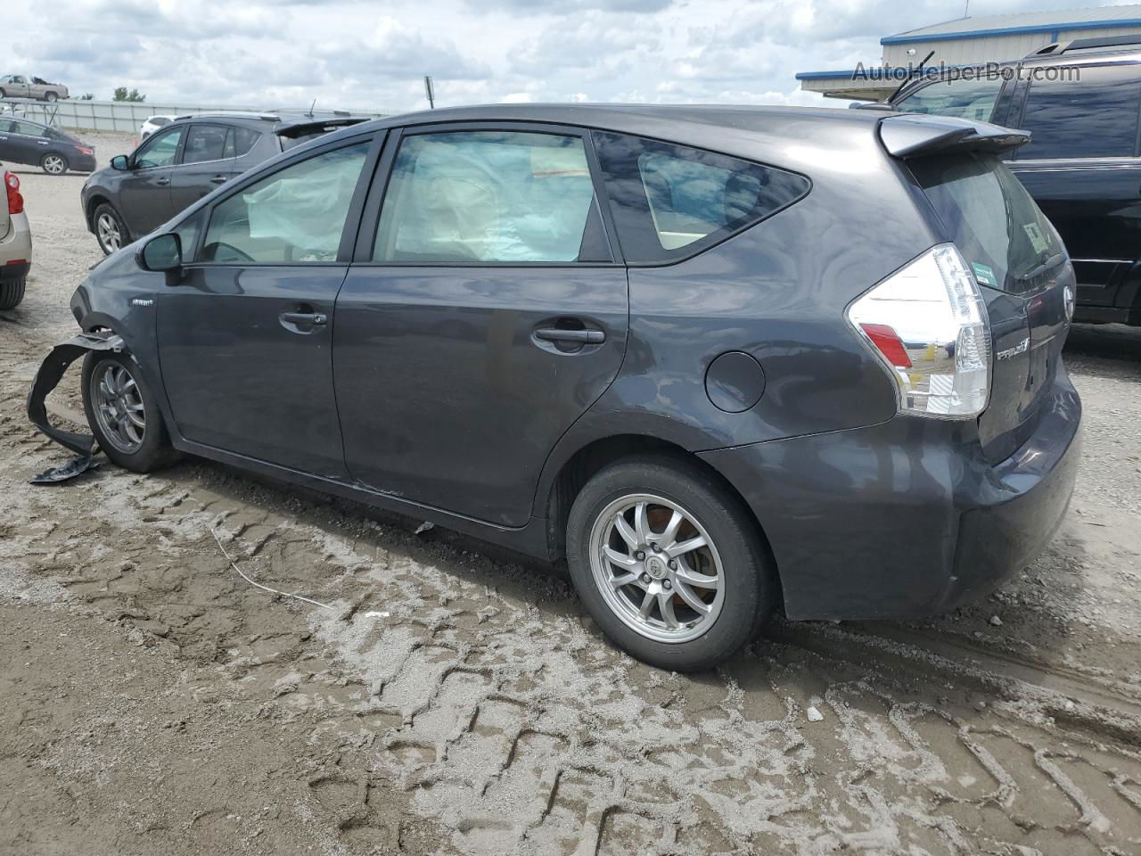 2012 Toyota Prius V  Gray vin: JTDZN3EU5C3161713