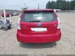 2012 Toyota Prius V Five/three/two Red vin: JTDZN3EU5C3163073