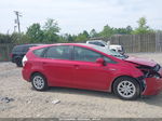 2012 Toyota Prius V Five/three/two Red vin: JTDZN3EU5C3163073