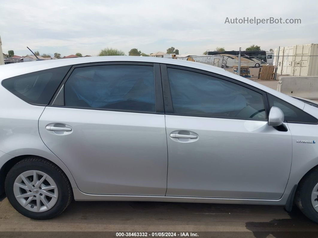 2012 Toyota Prius V Three Silver vin: JTDZN3EU5C3163350