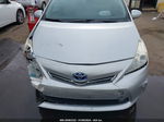 2012 Toyota Prius V Three Серебряный vin: JTDZN3EU5C3163350