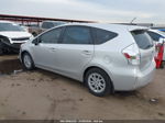 2012 Toyota Prius V Three Silver vin: JTDZN3EU5C3163350