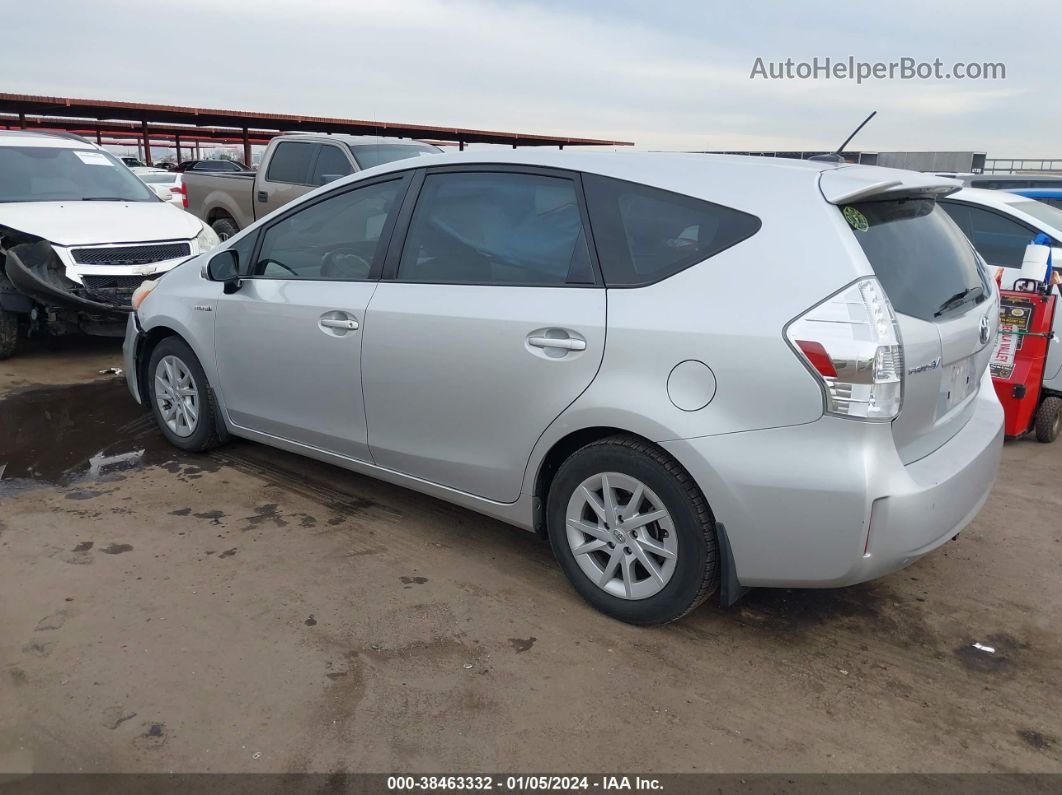 2012 Toyota Prius V Three Серебряный vin: JTDZN3EU5C3163350