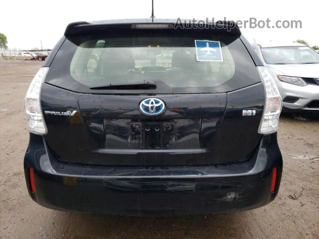 2012 Toyota Prius V  Черный vin: JTDZN3EU5C3176227