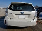 2013 Toyota Prius V  White vin: JTDZN3EU5D3190372