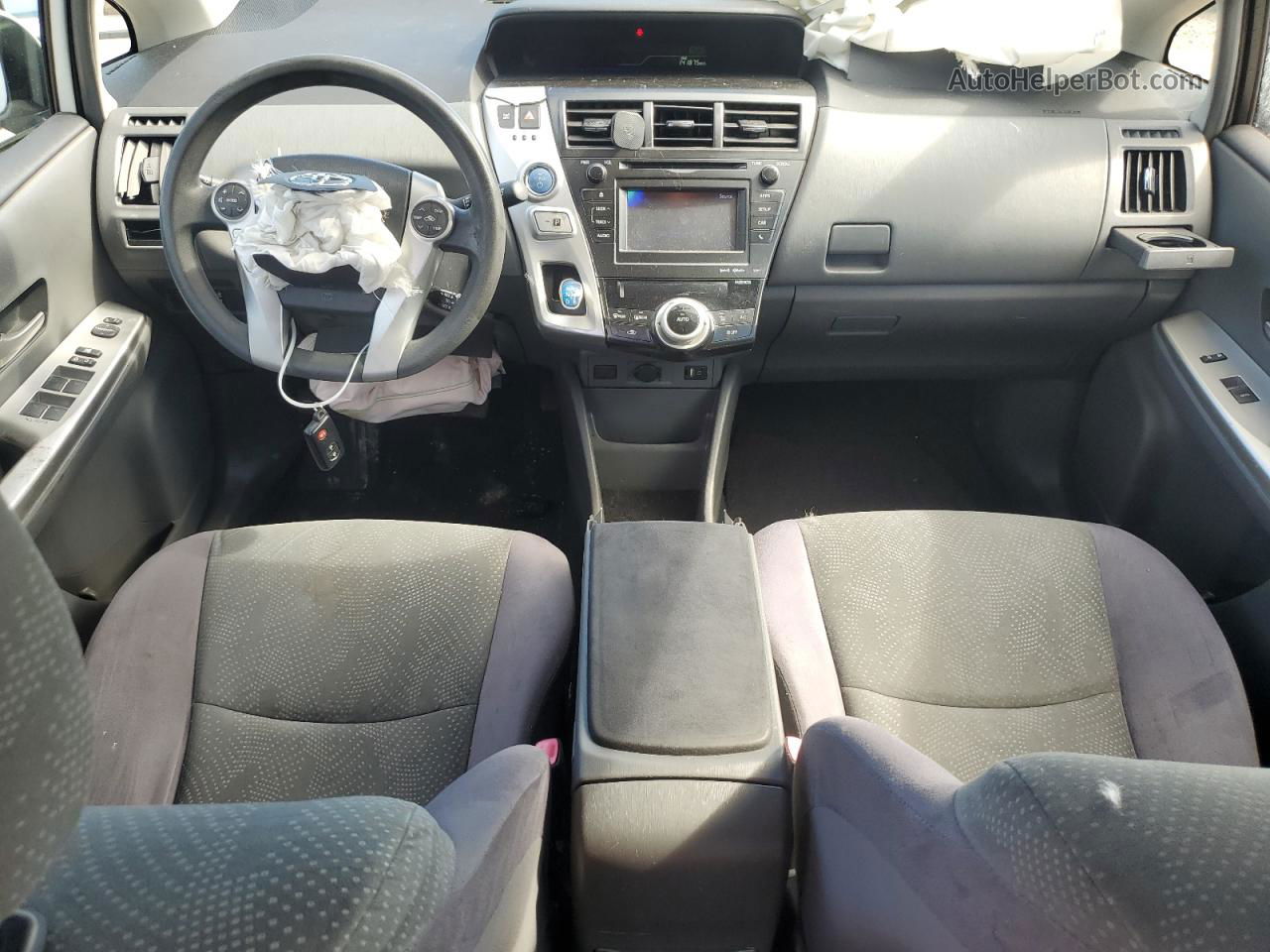 2013 Toyota Prius V  Белый vin: JTDZN3EU5D3195989