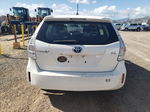 2013 Toyota Prius V  White vin: JTDZN3EU5D3200110