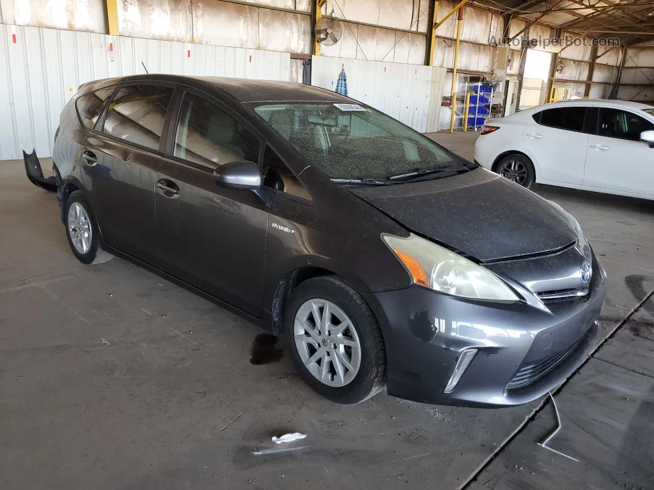 2013 Toyota Prius V  Charcoal vin: JTDZN3EU5D3213276