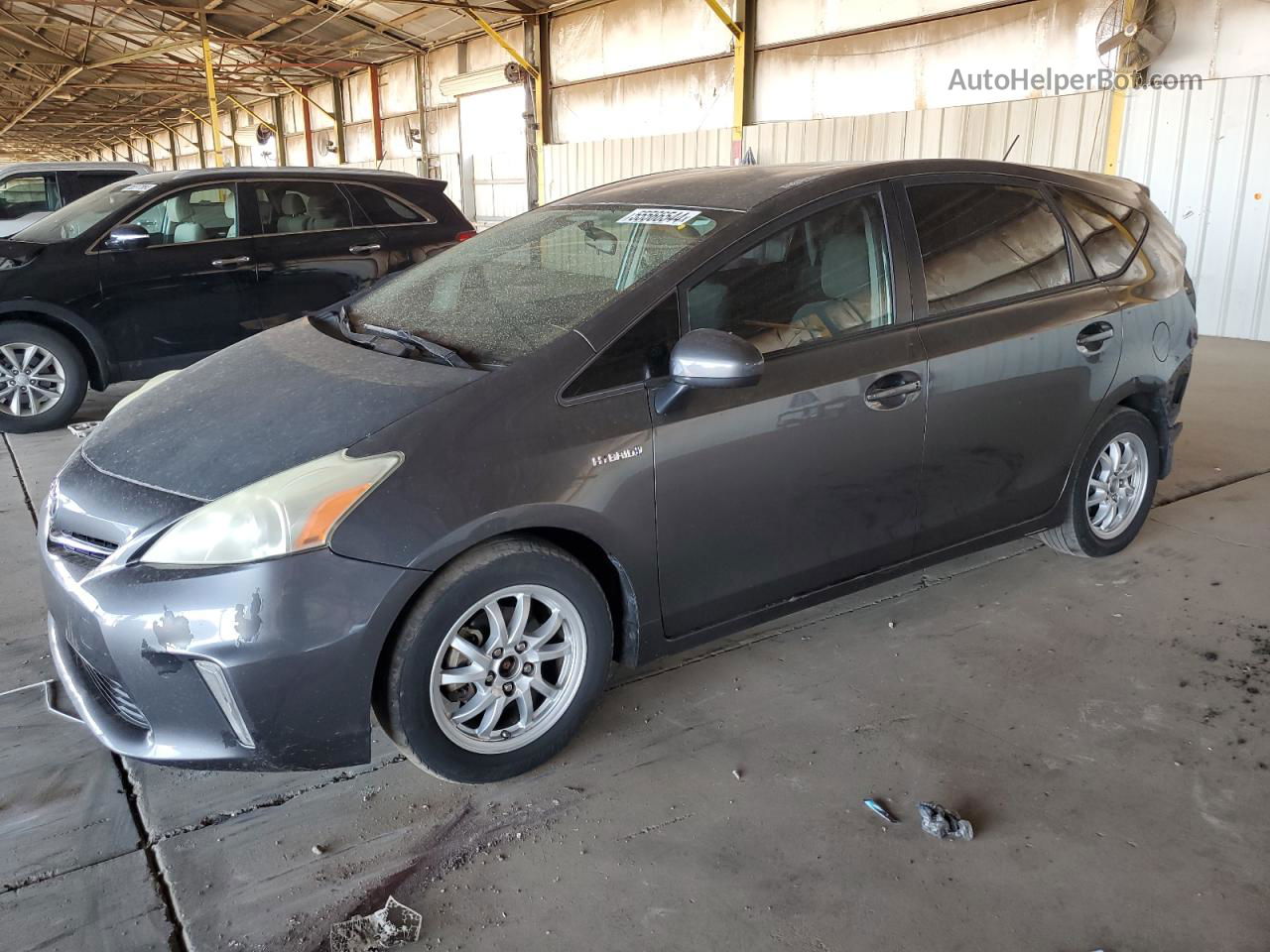 2013 Toyota Prius V  Charcoal vin: JTDZN3EU5D3213276