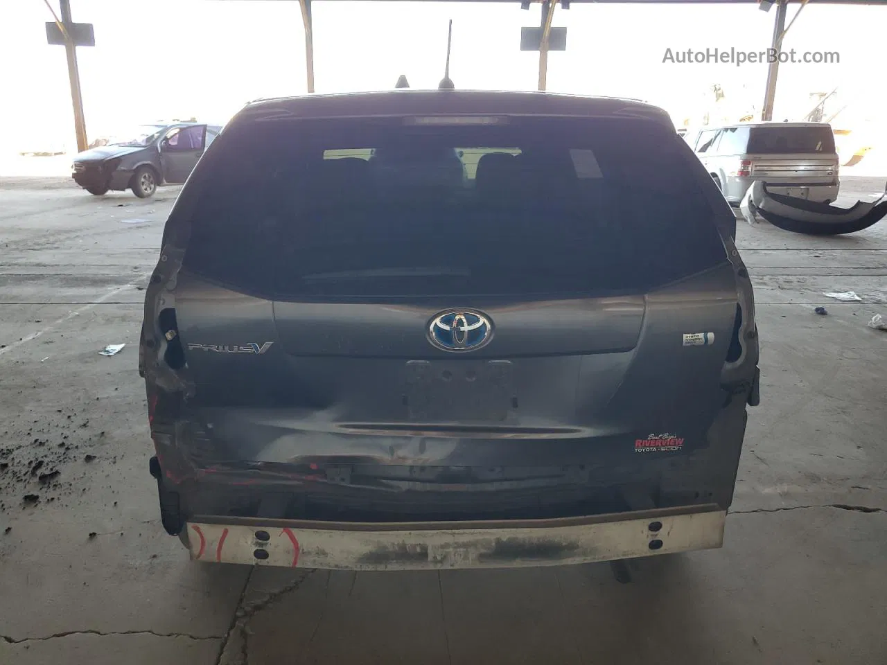 2013 Toyota Prius V  Угольный vin: JTDZN3EU5D3213276