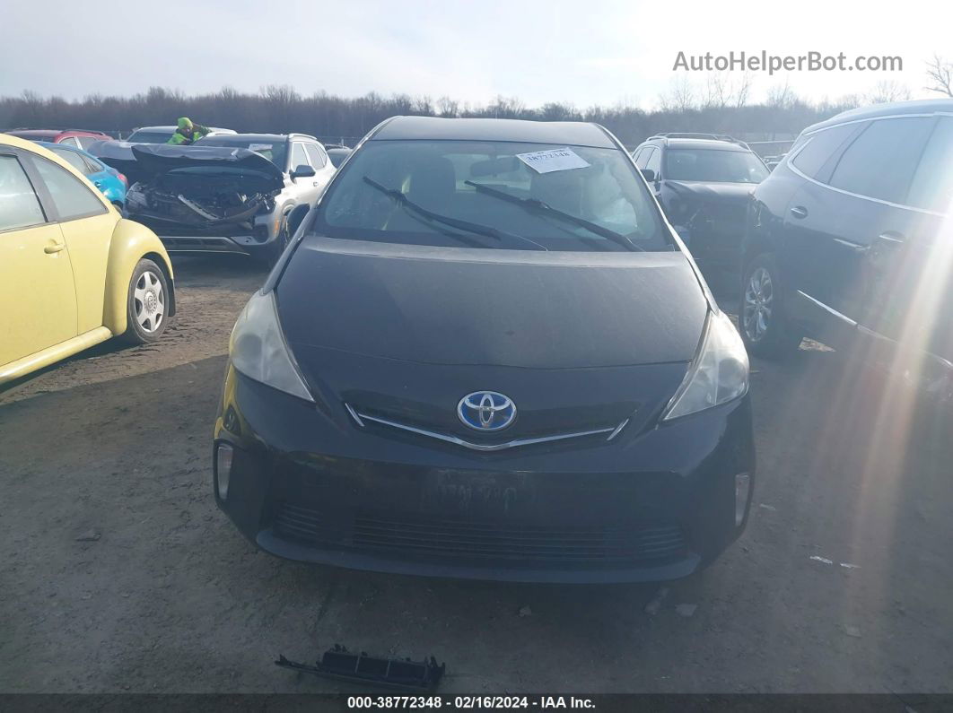 2012 Toyota Prius V Three Black vin: JTDZN3EU6C3020343