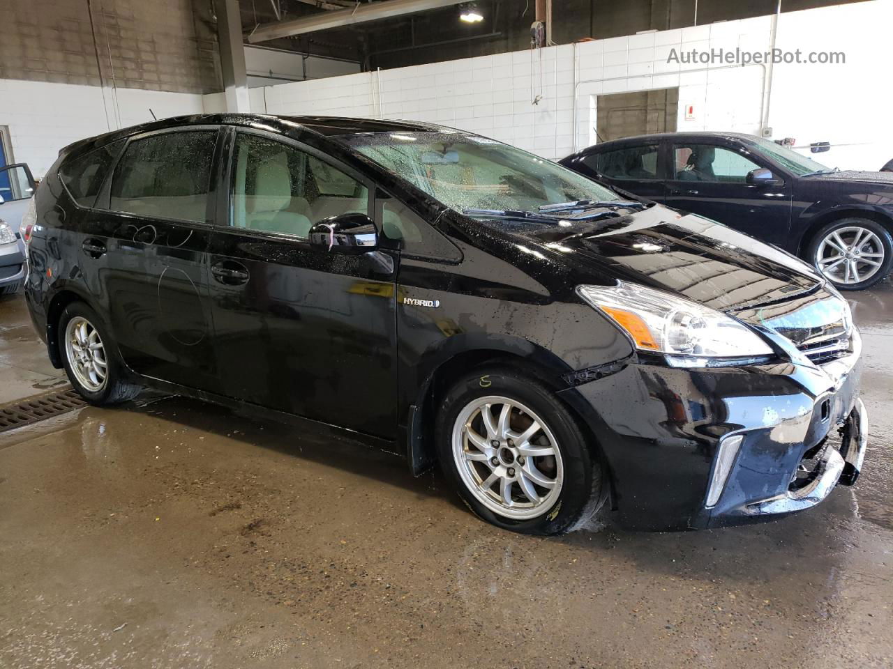 2012 Toyota Prius V  Black vin: JTDZN3EU6C3041449