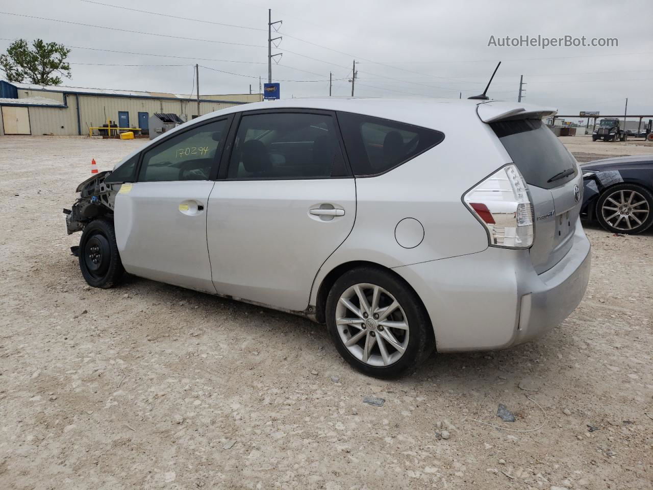 2012 Toyota Prius V  Silver vin: JTDZN3EU6C3055139