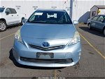 2012 Toyota Prius V Two/three/five Blue vin: JTDZN3EU6C3070496