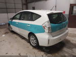 2012 Toyota Prius V Two White vin: JTDZN3EU6C3089209