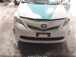 2012 Toyota Prius V Two Белый vin: JTDZN3EU6C3089209