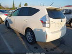 2012 Toyota Prius V Three White vin: JTDZN3EU6C3112875