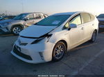 2012 Toyota Prius V Three White vin: JTDZN3EU6C3112875