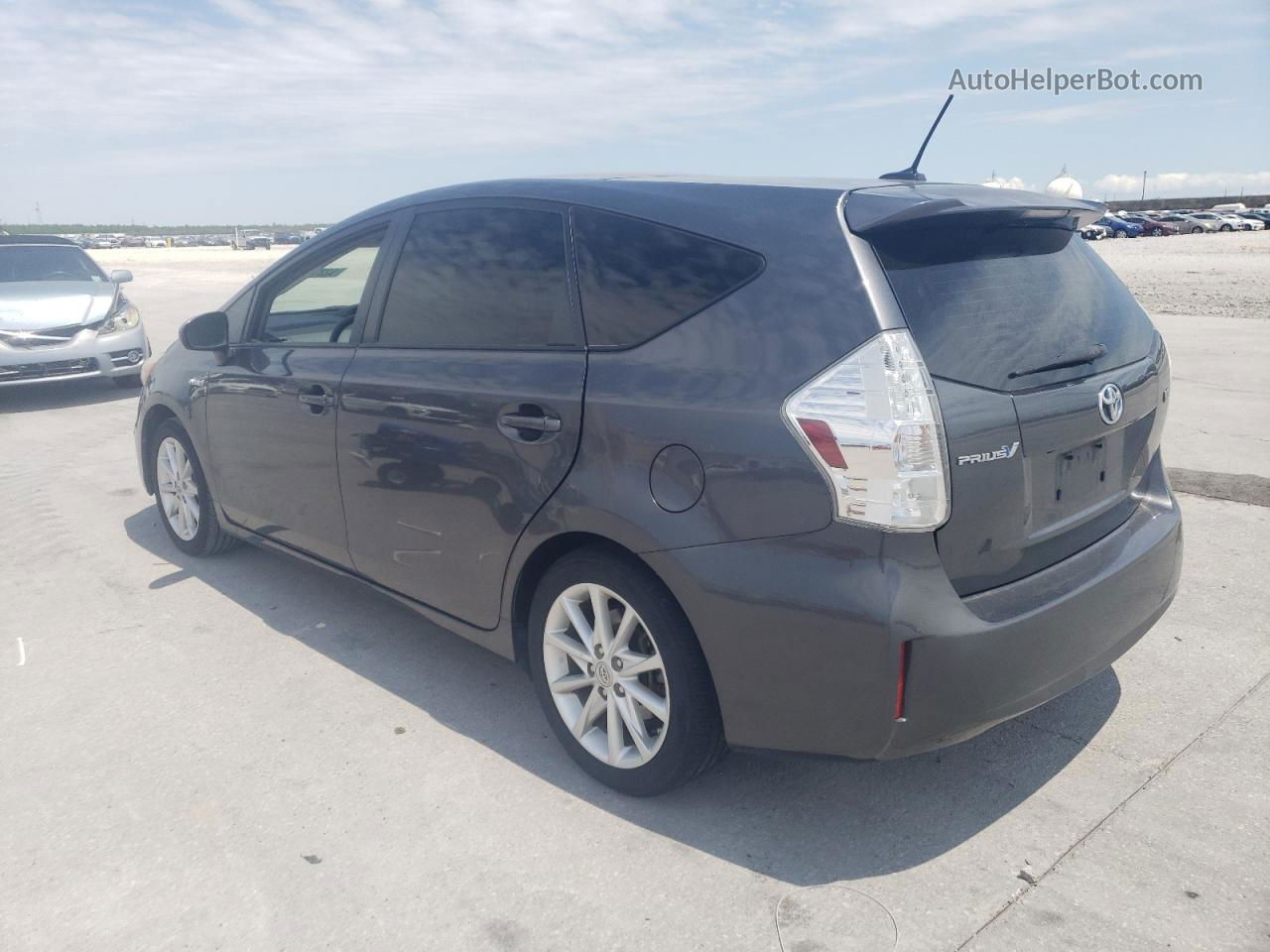 2012 Toyota Prius V  Gray vin: JTDZN3EU6C3122662