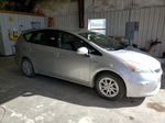 2012 Toyota Prius V  Silver vin: JTDZN3EU6C3126078