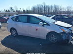 2012 Toyota Prius V Three White vin: JTDZN3EU6C3126601