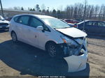 2012 Toyota Prius V Three White vin: JTDZN3EU6C3126601