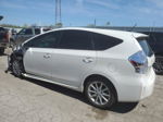 2012 Toyota Prius V  White vin: JTDZN3EU6C3135735