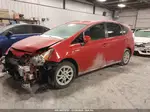 2012 Toyota Prius V Two Red vin: JTDZN3EU6C3152857