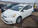 2012 Toyota Prius V Two White vin: JTDZN3EU6C3174230