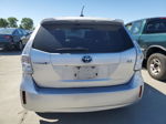 2012 Toyota Prius V  Silver vin: JTDZN3EU6C3174356