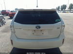 2012 Toyota Prius V Two/three/five White vin: JTDZN3EU6C3174678