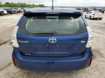 2012 Toyota Prius V  Синий vin: JTDZN3EU6C3177435