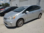 2012 Toyota Prius V  Silver vin: JTDZN3EU6C3179895