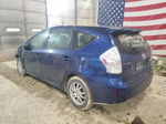 2013 Toyota Prius V  Синий vin: JTDZN3EU6D3257903