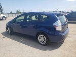 2013 Toyota Prius V  Blue vin: JTDZN3EU6D3281148