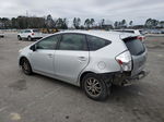 2014 Toyota Prius V  Silver vin: JTDZN3EU6E3295052