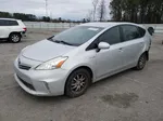 2014 Toyota Prius V  Silver vin: JTDZN3EU6E3295052