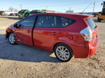 2014 Toyota Prius V  Красный vin: JTDZN3EU6E3298372